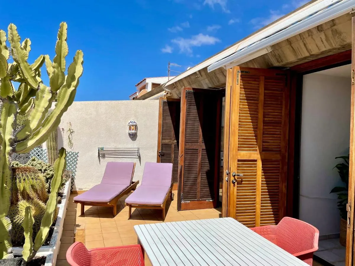 Apartamento Con Piscina Caliente, Mar, Wifi Pro, Barbacoa Gas San Miguel de Abona 0*,  Spain